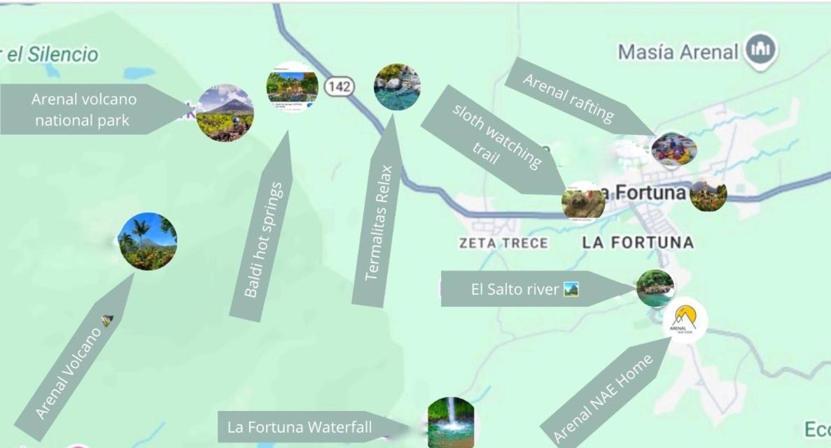La Fortuna Arenal Nae Home מראה חיצוני תמונה